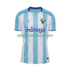 Camisola Málaga CF Homem Equipamento Primeiro 2025-2026 Manga Curta